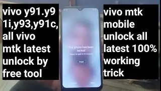 vivo 1820 hard reset unlock without any box/HOW TO HARD RESET VIVO 1820 (VIVO Y91 Y91i Y93)