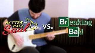 "Breaking Bad vs. Better Call Saul" Theme Songs (Guitar Cover)