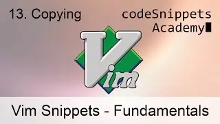 Vim Tutorial 13. Copying and pasting: y, Y