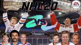 Red Wings Vs Oilers | Legends Best of 3 | GAME #1 NHL 20 | SIM HIGHLIGHTS