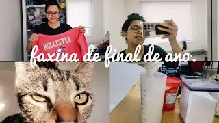 faxina de final de ano iniciando + fazendo pão 🍞