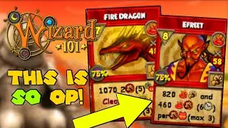 Wizard101 Level 170 Fire PvP: The HIGHEST Damage Fire Combo In Game