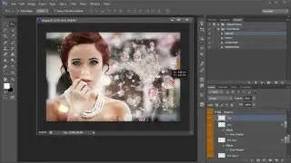 Floral Breeze Photoshop Action Tutorial