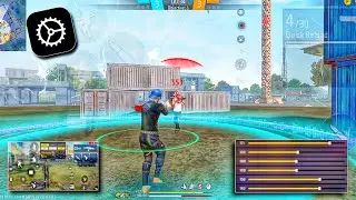 My Settings ⚙️ Hud + Sensitivity 📲 Poco M5 - Free Fire Highlights