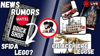 [Week in Brick #4-25] Mattel SFIDA Lego??? LIVE LEGO news, rumors, chiacchiere legose