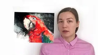 Рисуем домашних питомцев акварелью с Ольгой Пешковой!