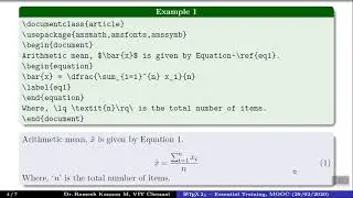 Environments in LaTeX