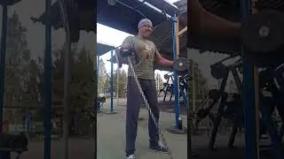 Колхозный кроссфит с гантелями