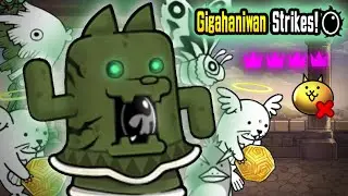Battle Cats | Gigahaniwan - No Gacha + 4 Crown Restrictions | Excavation Lv.MAX