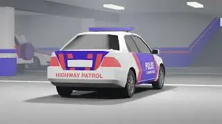 Police Car 3D