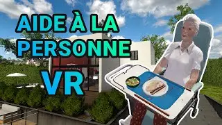 Application de service à la personne en réalité virtuelle