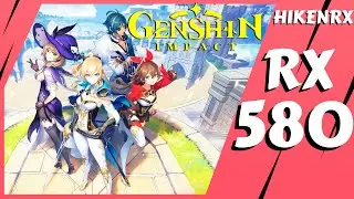 Genshin Impact | RX 580 8GB + R5 1600 @3.8 | Max Settings 60 fps (1080p)