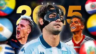 TOP 25 MELHORES JOGADORES do Futebol Sul-Americano em 2025 🔥