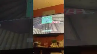 Playing Minecraft
