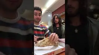 PIZZA PRANK to my Italian friend 😂 