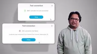 Test Button for Machine Connectivity EDGE Keynote 02 2023