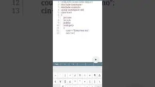 create class and object in c++ | prepare for tcs 