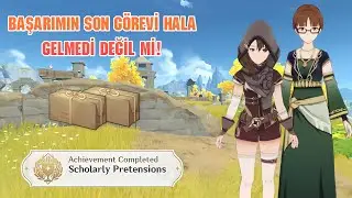 Scholarly Pretensions / Genshin İmpact / Gizli Başarım / Günlük Görev Başarımı / Boa'er, Soraya