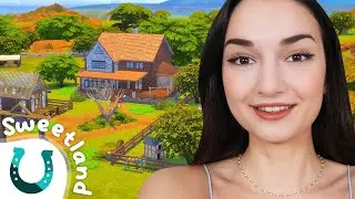 J'ai rénové le ranch de mes rêves ! 😍 | Sweetland BONUS |  Sims 4 Vie au ranch