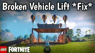Broken Vehicle Lift *Fix* | Post Update | LEGO Fortnite
