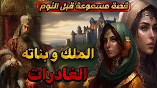 قصة الملك و بناته الغادرات،قصة مسموعة رائعة،قصص مسموعة قبل النوم على قناة صوت الحكايات