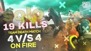 Solo 19kills in TDM | BGMI || Battleground Mobile India