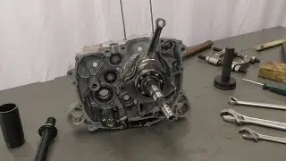 ATV Crankshaft and Bearing Replacement Honda Recon 250