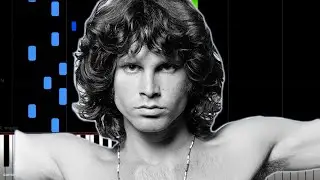 THE DOORS - Riders On The Storm - piano tutorial cover [Synthesia] by Anny_piano