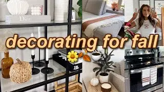 DECORATING MY APARTMENT FOR FALL 2021 | shop with me + haul ! (target, home goods, ikea)