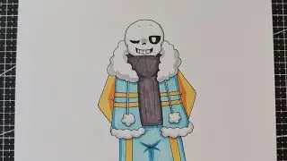 how to draw outer sans very easy | cách vẽ outer sans dễ dàng từng bước