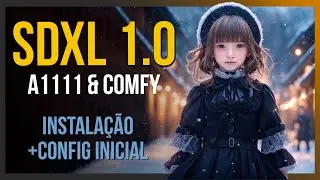 AGORA É OFICIAL - Como instalar Stable Diffusion XL 1.0 (Tutorial Automatic1111 & ComfyUI) SDXL 1.0