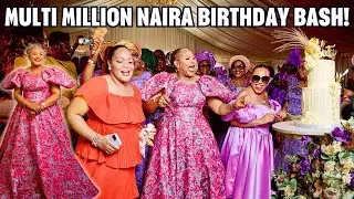 IT'S FINALLY HERE!! MY MOM'S MASSIVE 60TH BIRTHDAY PARTY IN NIGERIA!! | A MUST WATCH! #60thbirthday