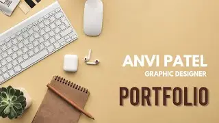 Graphic designer portfolio l Anvi patel #graphicdesigner #portfolio