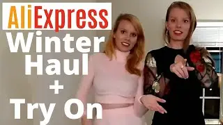 Twins Ali Express Winter Haul + Try On
