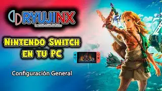 Ryujinx Emulador de Nintendo Switch -  nueva configuración 2024