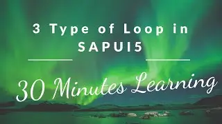 How to Use For Loop in SAPUI5 | OPENUI5