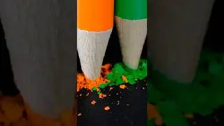 Pencils Crumble Under Macro Pressure #macrovideography #satisfying