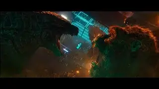 godzilla and kong screaming at each other but it's eren's dub and sub roar