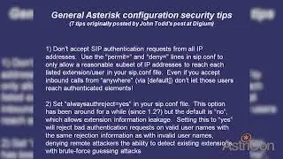 Asterisk Security Common Mistakes and Prevention Methods