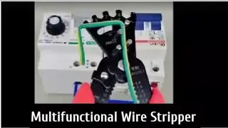How To Using Multifunctional Wire Stripper