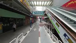 Face Japanese Cyperpunk street in China #DJIAVATA 広州ニセ日本通り　BGM·食番町招商中心