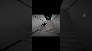 SCP-173 Pushed Bacon Down the Stairs! #roblox #scp173 #funny #scary