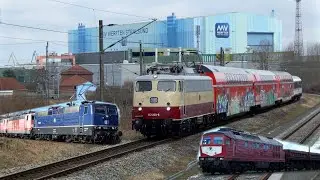 [HD] Altbau Loks in und um Stralsund  [BR181SEL , 232WFL , 112 TRI]