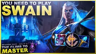 YOU NEED TO PLAY SWAIN! - Climb to Master | League of Legends
