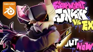 Fnf Tabi /Sculpt 3D Blender/Friday Night Funkin