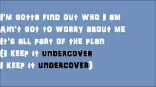 Zendaya - Keep It Undercover (Lyrics (HD) == read description ==