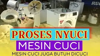 NYUCI MESIN CUCI, Mesin Cuci Juga Butuh Dicuci