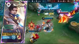 Granger Gameplay | Maniac | Hyper - Rank Gameplay ~ MLBB