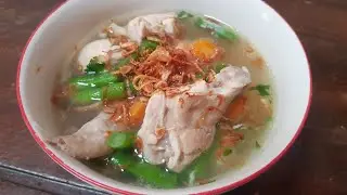 sop ayam rempah,  seger dan endull