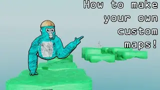 How to make your OWN custom map in gorilla tag!